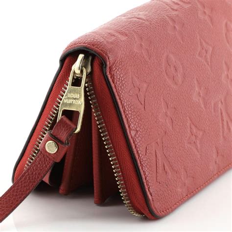 louis vuitton embossed wallet zipper|Zippy Wallet Monogram Empreinte Leather .